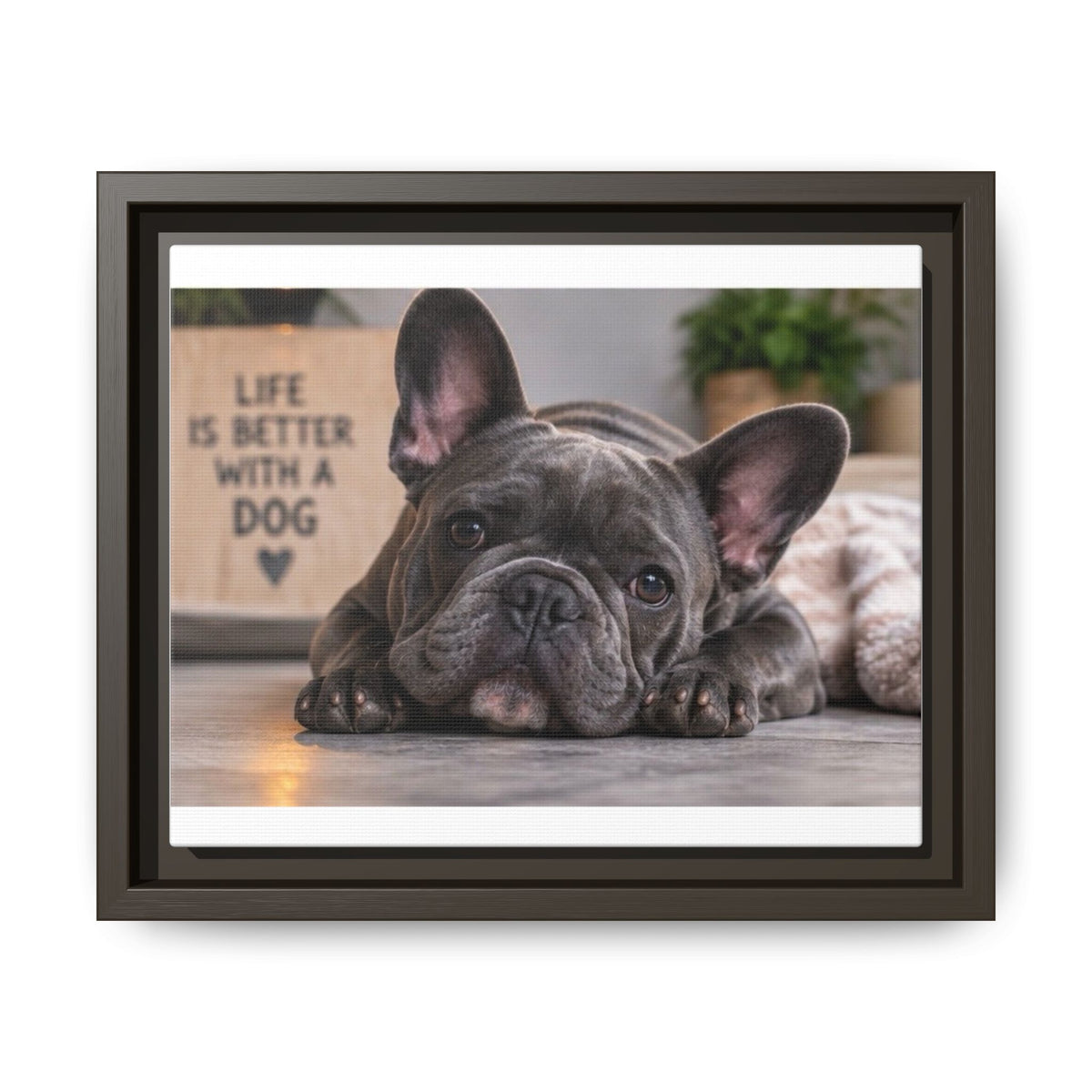 Matte Canvas, Framed (Multi-color)