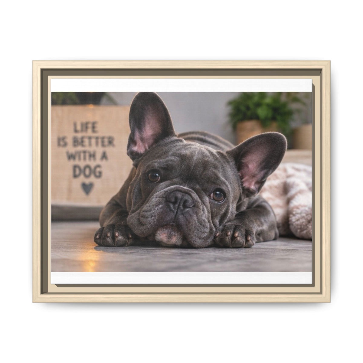 Matte Canvas, Framed (Multi-color)