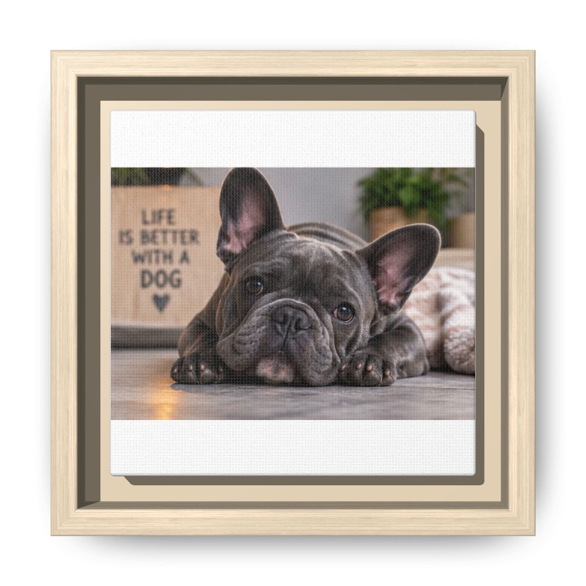 Matte Canvas, Framed (Multi-color)
