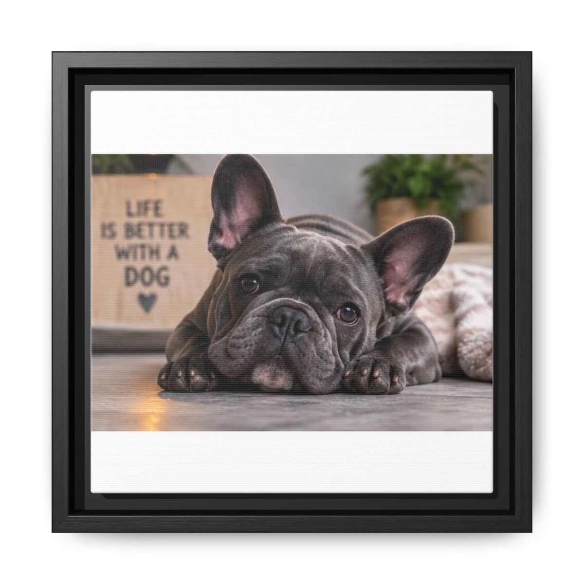 Matte Canvas, Framed (Multi-color)