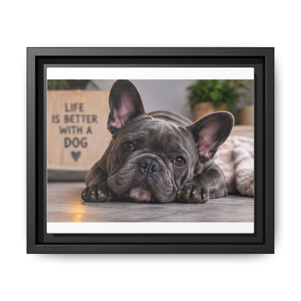 Matte Canvas, Framed (Multi-color)