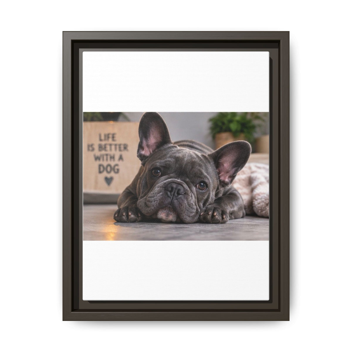 Matte Canvas, Framed (Multi-color)