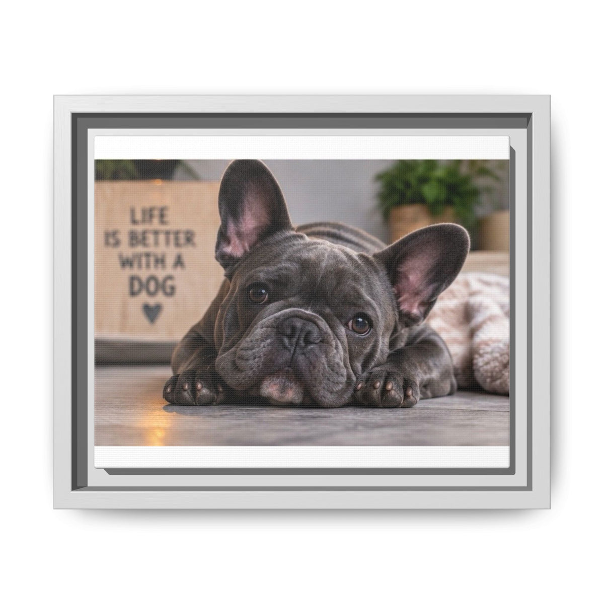 Matte Canvas, Framed (Multi-color)