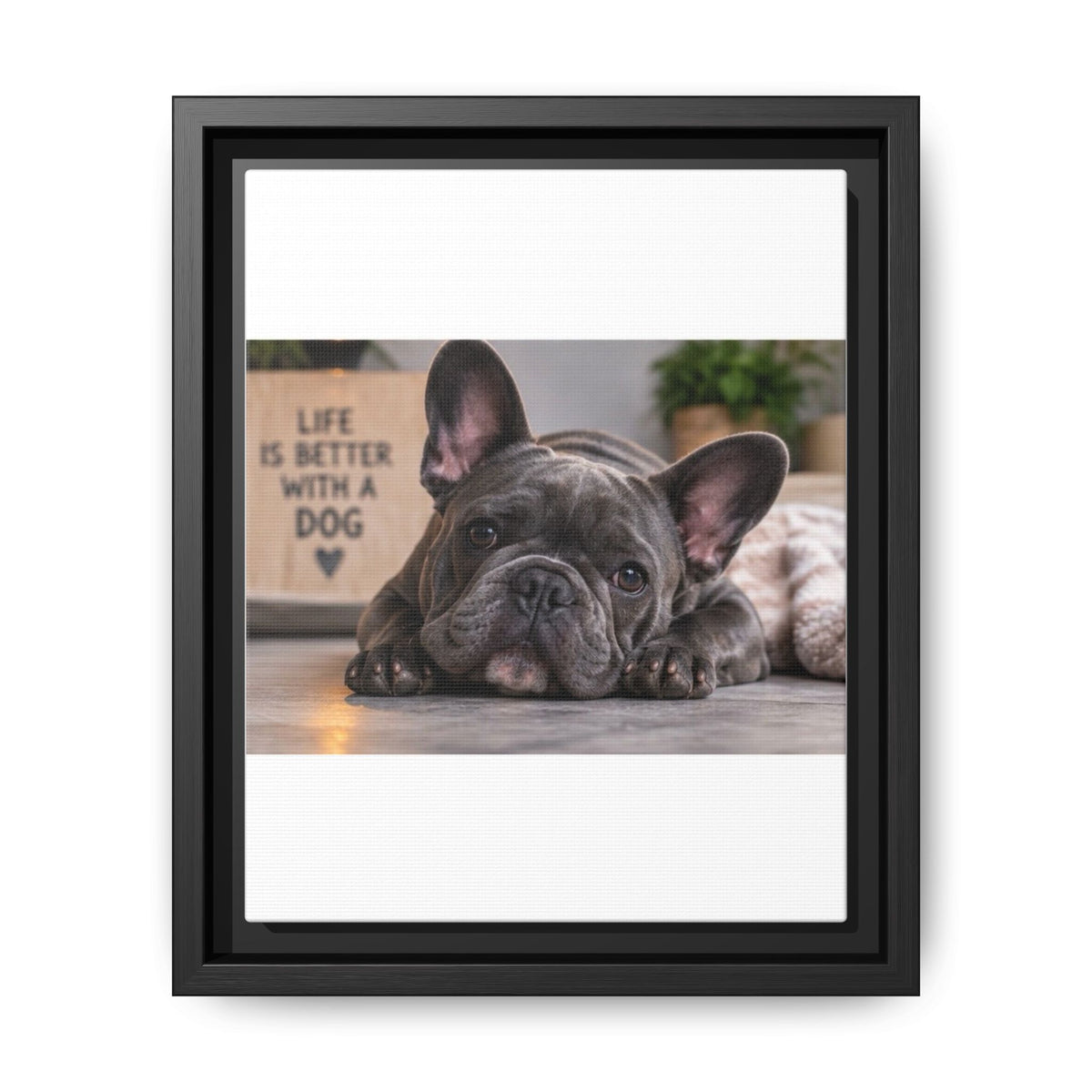 Matte Canvas, Framed (Multi-color)