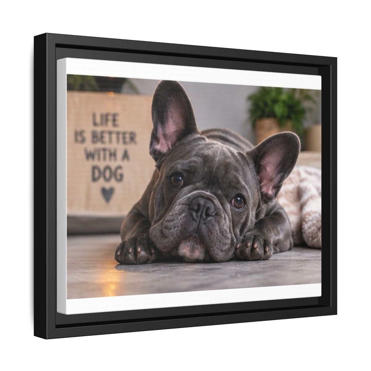 Matte Canvas, Framed (Multi-color)