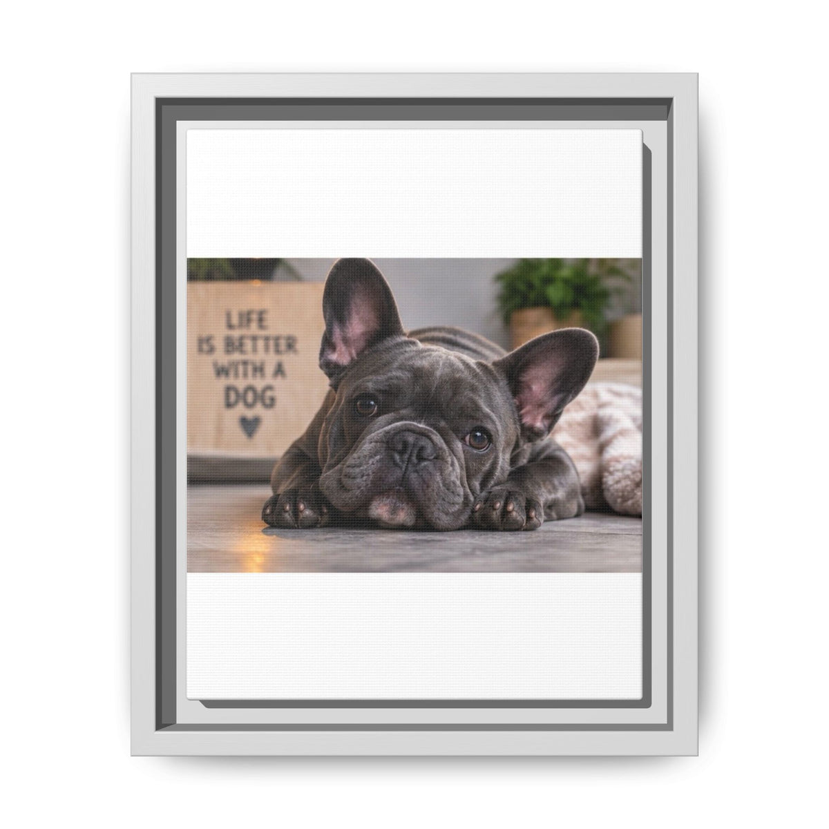 Matte Canvas, Framed (Multi-color)