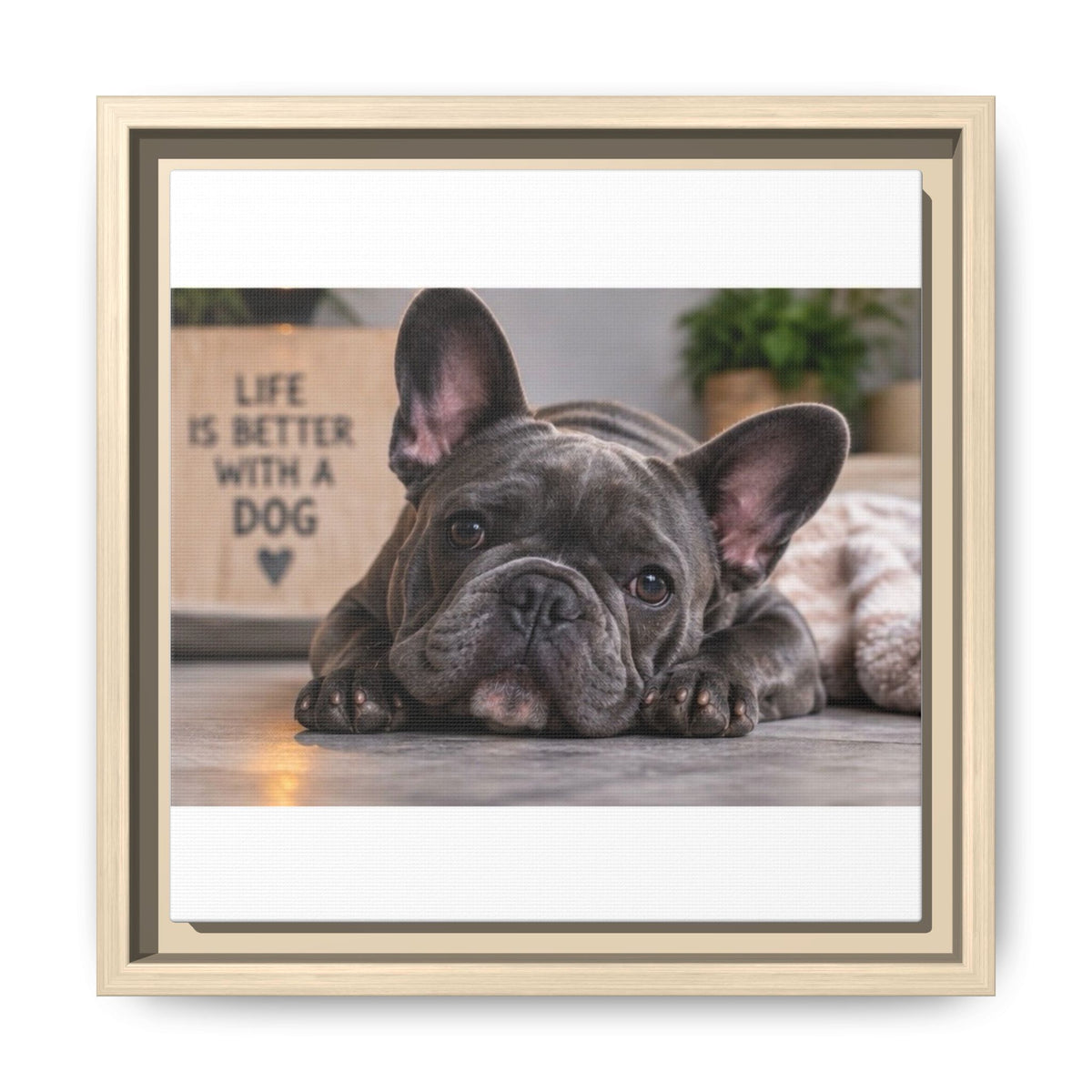 Matte Canvas, Framed (Multi-color)