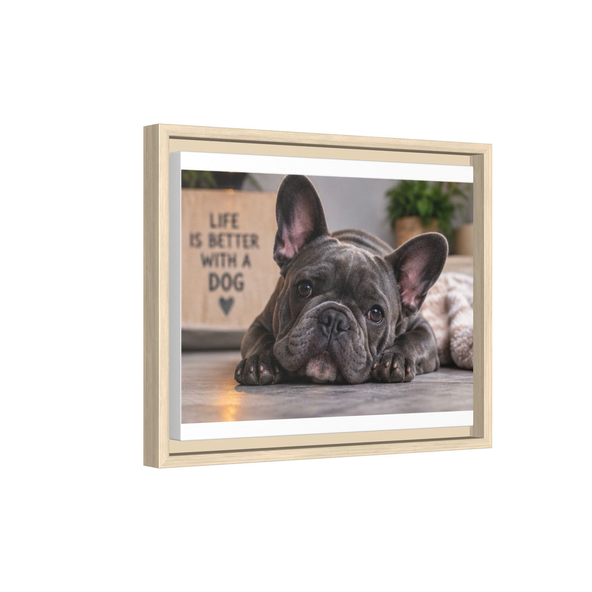 Matte Canvas, Framed (Multi-color)