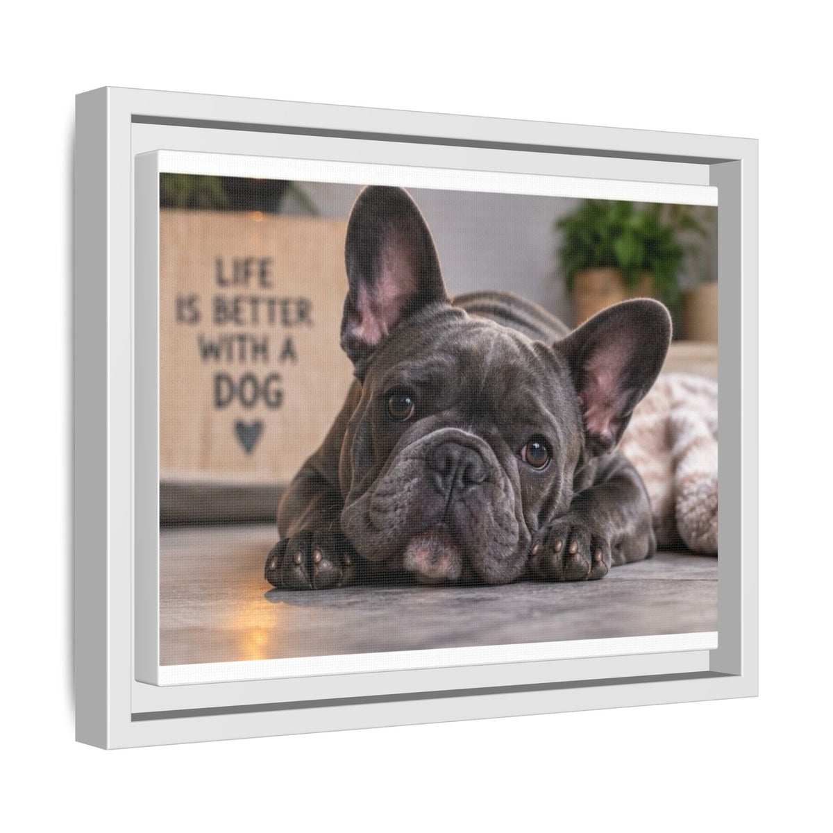Matte Canvas, Framed (Multi-color)