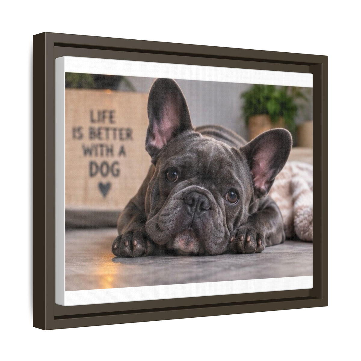 Matte Canvas, Framed (Multi-color)